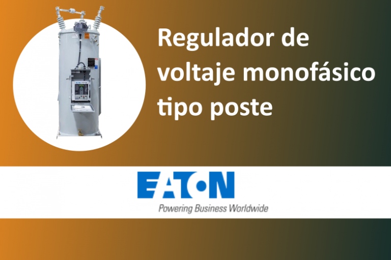 Regulador de voltaje monofásico tipo poste