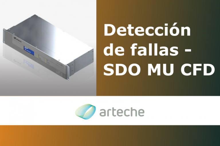 Detección de fallas – SDO MU CFD