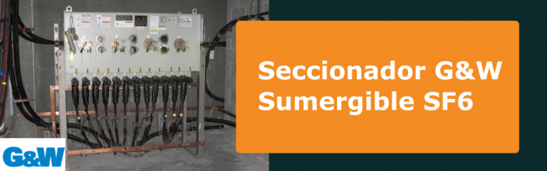 Seccionador GW sumergible sf6