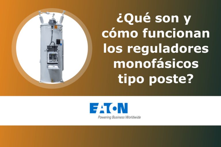 ¿Qué son y cómo funcionan los reguladores monofásicos tipo poste?