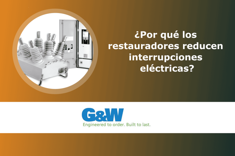¿Por qué los restauradores reducen interrupciones eléctricas?